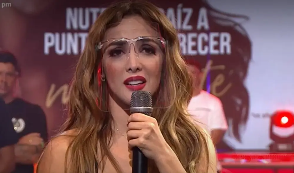 La modelo recibió varios consejos para mejorar su comportamiento. Foto: captura América TV