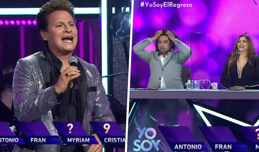 Jurado elogia al 'Emmanuel' peruano tras escucharlo imitar a Chayanne cantando "Te pido perdón". Foto: captura de Chilevisión