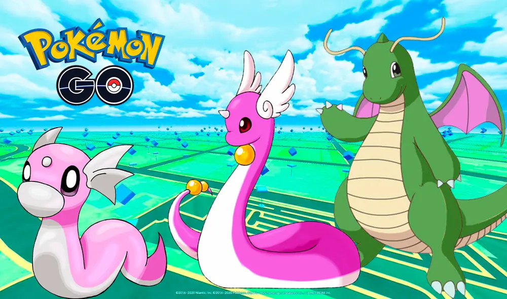 La hora del pokémon destacado con Dratini iniciará hoy, martes 11 de mayo, a las 6.00 p. m. Foto: composición La República