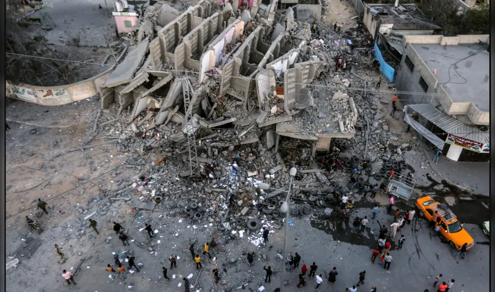 Conflicto armado en Jerusalén lleva más de una docena de muertes. Foto: AFP Conflicto armado en Jerusalén lleva más de una docena de muertes. Foto: AFP
