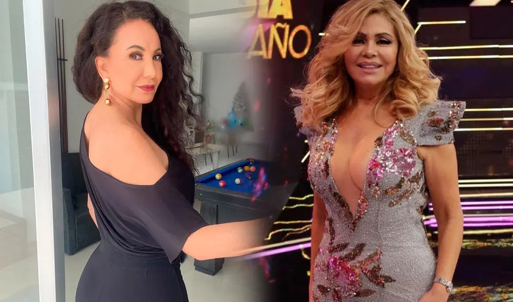 "Tu madre me llamó personalmente a decirme que vaya", le dijo Janet a Ethel Pozo en la reciente edición de América Hoy. Foto: composición/Instagram "Tu madre me llamó personalmente a decirme que vaya", le dijo Janet a Ethel Pozo en la reciente edición de América Hoy. Foto: composición/Instagram