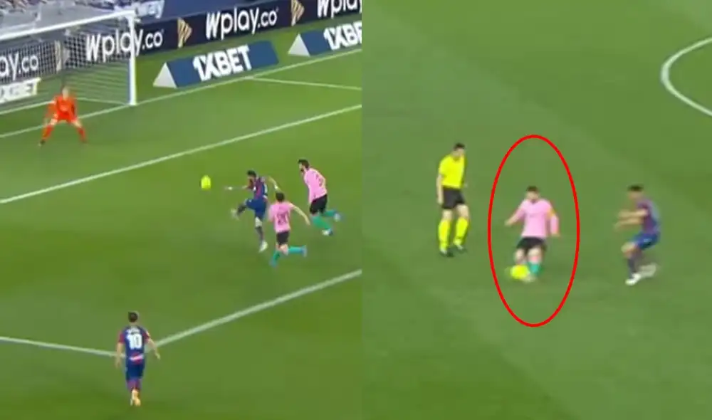 Morales puso el 2-2 parcial del Levante. Foto: ESPN Morales puso el 2-2 parcial del Levante. Foto: ESPN