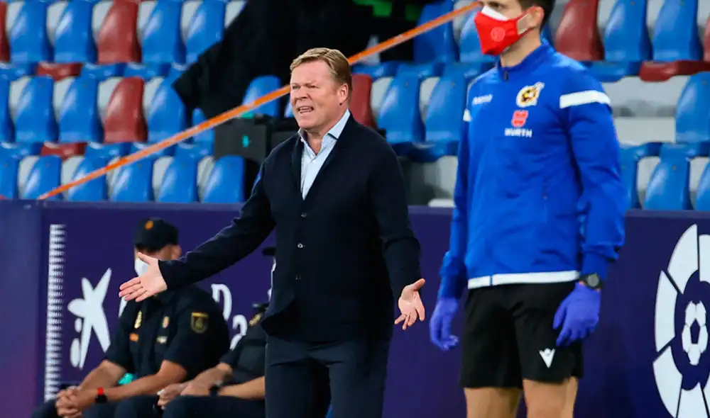 Barcelona igualó 3-3 ante Levante por la fecha 36 de LaLiga Santander. Foto: AFP Barcelona igualó 3-3 ante Levante por la fecha 36 de LaLiga Santander. Foto: AFP