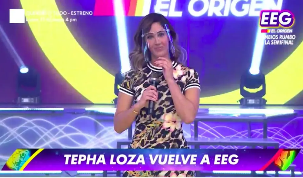 Tepha Loza expresó que en un primer momento no consideró volver al reality. Foto: captura de América TV Tepha Loza expresó que en un primer momento no consideró volver al reality. Foto: captura de América TV