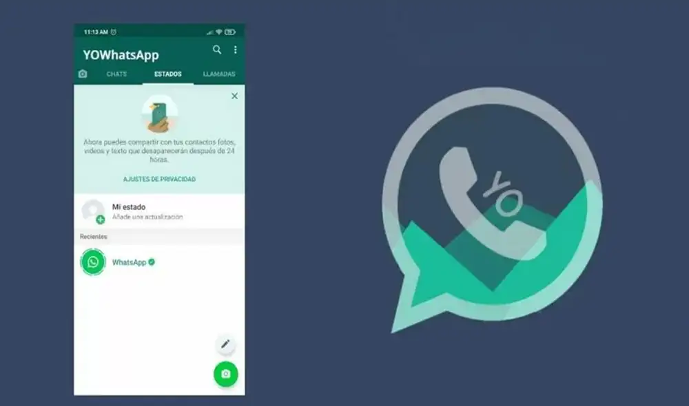 Usar una versión modificada de WhatsApp podría provocar un baneo temporal o permanente. Foto: Android Pop