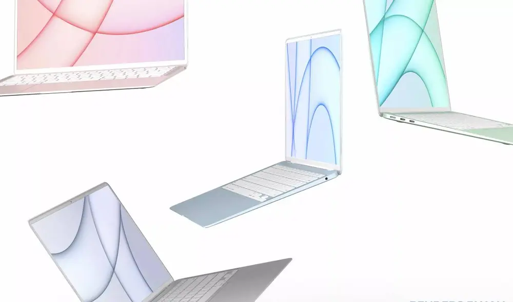 Al mismo estilo de los clásicos iBook G3, los nuevos modelos de MacBook podrían llegar en diferentes colores. Foto: Ian Zeibo