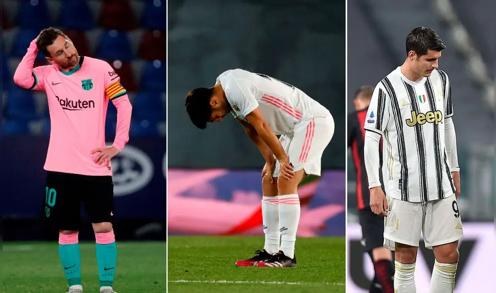 Barcelona, Real Madrid y Juventus mantienen su posición de jugar la Superliga. Foto: EFE Barcelona, Real Madrid y Juventus mantienen su posición de jugar la Superliga. Foto: EFE