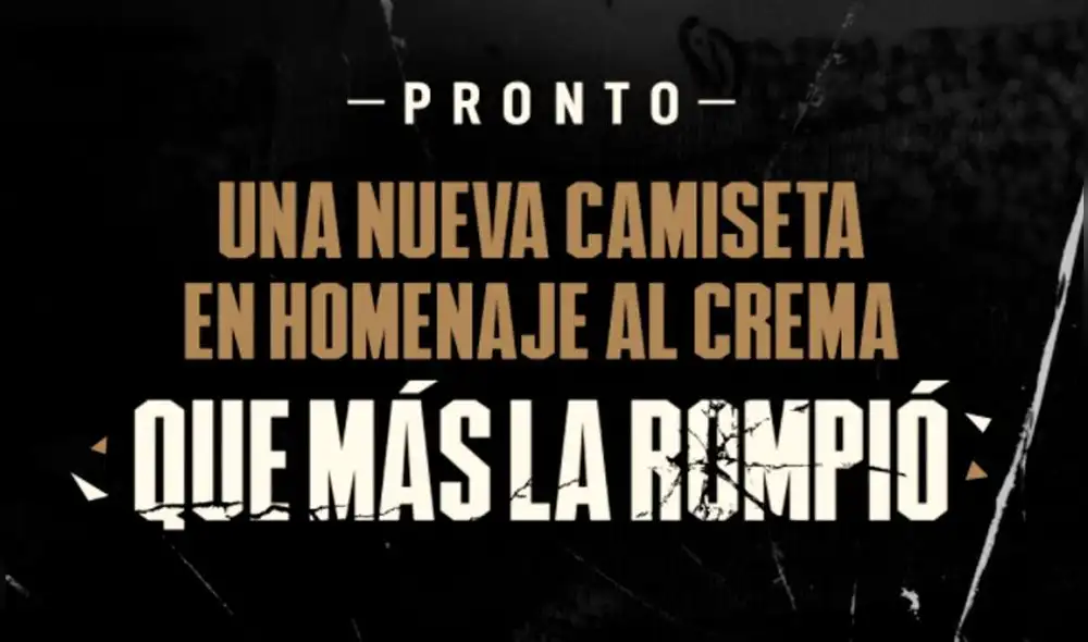 Universitario presentará camiseta en honor a 'Lolo' Fernández. Foto: Universitario Universitario presentará camiseta en honor a 'Lolo' Fernández. Foto: Universitario