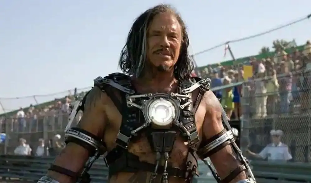 Mickey Rourke no perdona al UCM. Foto: Marvel Studios