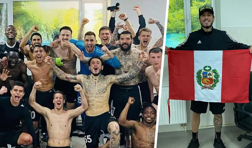 Gustavo Dulanto fue designado capitán en su primer año en el FC Sheriff. Foto: Instagram de Gustavo Dulanto