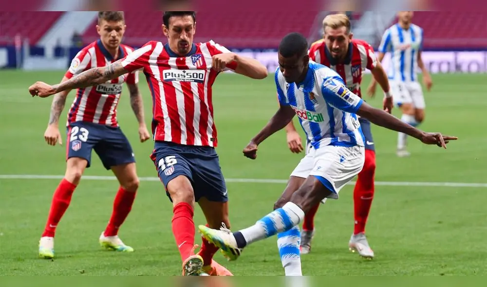 Atlético de Madrid vs. Real Sociedad jugarán en el Wanda Metropolitano. Foto: EFE