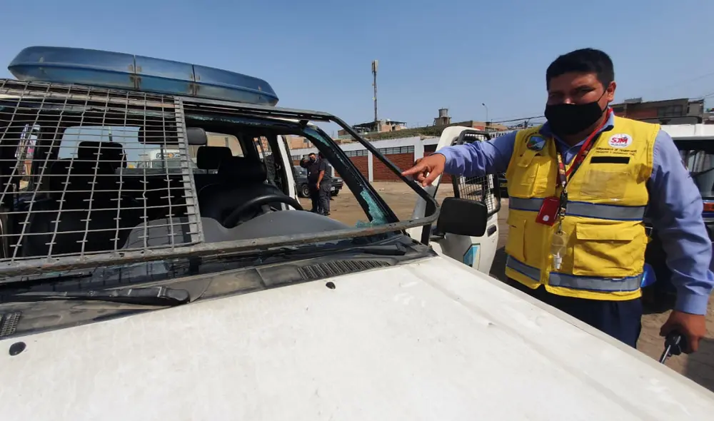 Operativo se realizó en en el puente América con personal de la ATU y la Policía Nacional. Foto: María Pía Ponce/URPI-LR