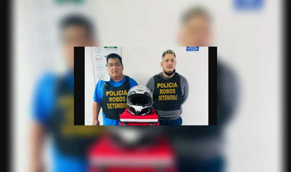 Según la PNP, Jorge Saldaña Benites y Juan Jesús Carranza Llasaca están en la comisaria. Foto: PNP/difusión Según la PNP, Jorge Saldaña Benites y Juan Jesús Carranza Llasaca están en la comisaria. Foto: PNP/difusión