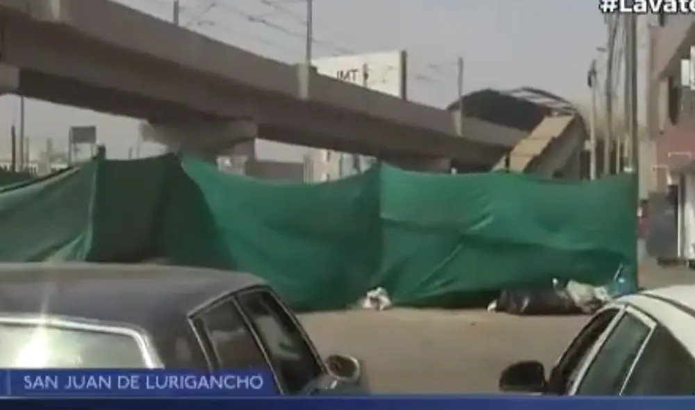 Trabajos se realizan en una estación del Metro de Lima. Foto: captura de Canal N Trabajos se realizan en una estación del Metro de Lima. Foto: captura de Canal N
