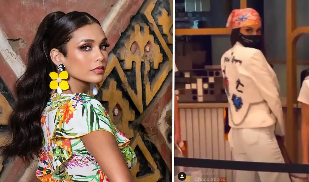 La Miss Perú no dudó en dedicarle al pequeño diseñador un conmovedor mensaje en las redes sociales. Foto: composición Instagram