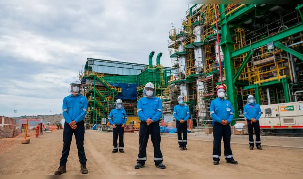 Funcionarios de Petroperú supervisaron obras de la nueva Refinería de Talara. Foto: difusión