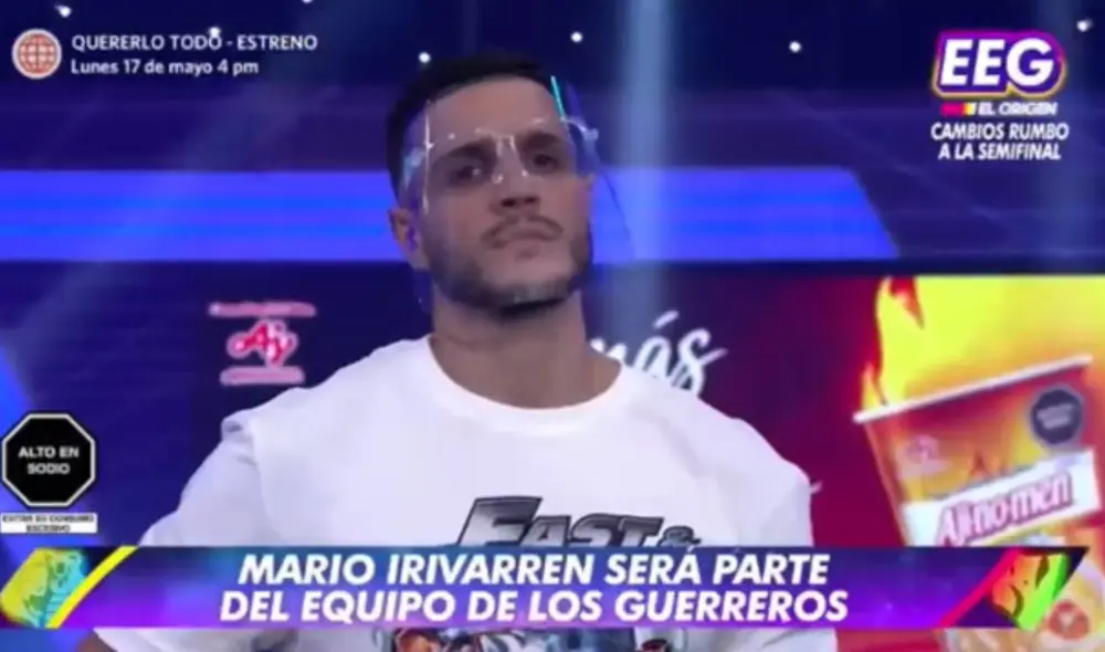 Mario Irivarren se mostró inconforme con su cambio de equipo. Foto: captura de América TV