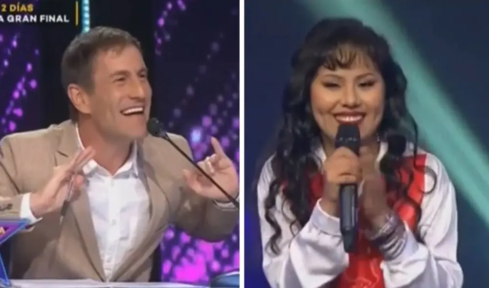 La imitadora sorprendió al jurado con su presentación. Foto: captura de Latina La imitadora sorprendió al jurado con su presentación. Foto: captura de Latina