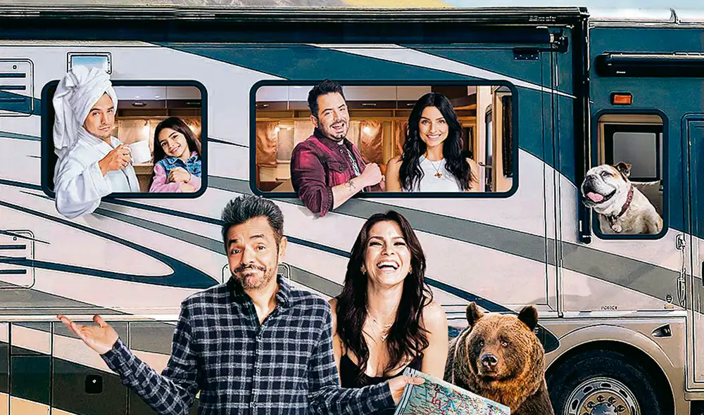 eugenio derbez  de viaje con los derbez