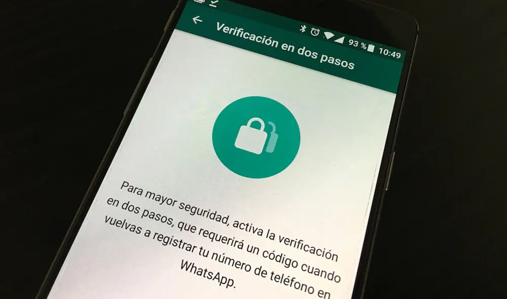 Cuando activas la verificación en dos pasos, tienes la opción de ingresar una dirección de correo electrónico. Foto: SmartGMS Cuando activas la verificación en dos pasos, tienes la opción de ingresar una dirección de correo electrónico. Foto: SmartGMS