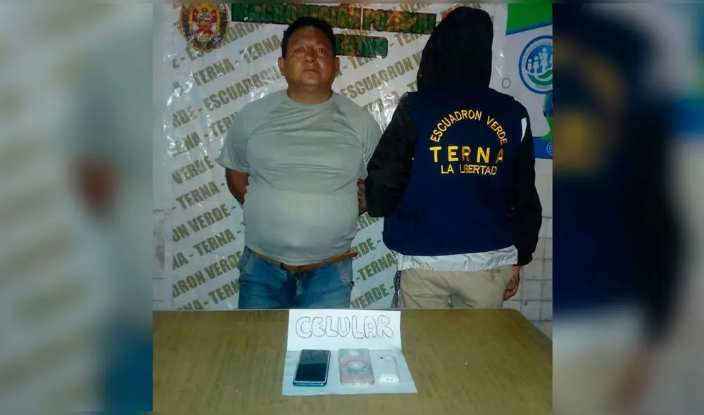 Ríos Jara fue detenido en flagrancia por agentes del Grupo Terna. Foto: PNP