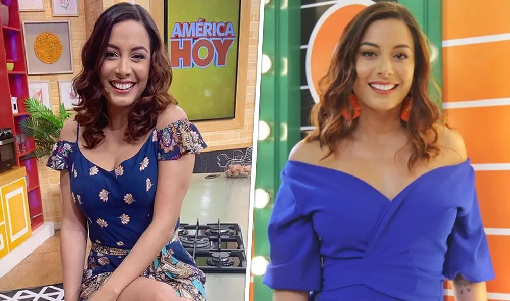 Natalia Salas recuerda con emoción su paso por América hoy. Foto: Natalia Salas/ Instagram