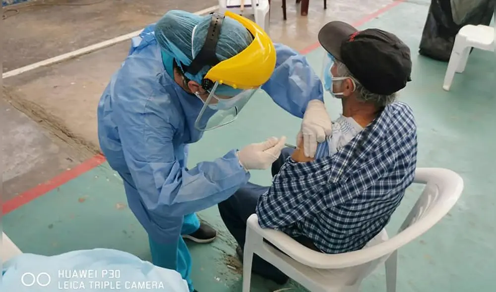 La vacunación de adultos mayores se realizará el lunes 17 y martes 18 de mayo en dichos puntos. Foto: Diresa Áncash