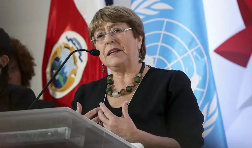 Expresidenta de Chile recordó que más del 80% de dosis fueron destinadas a países ricos. Foto: AFP