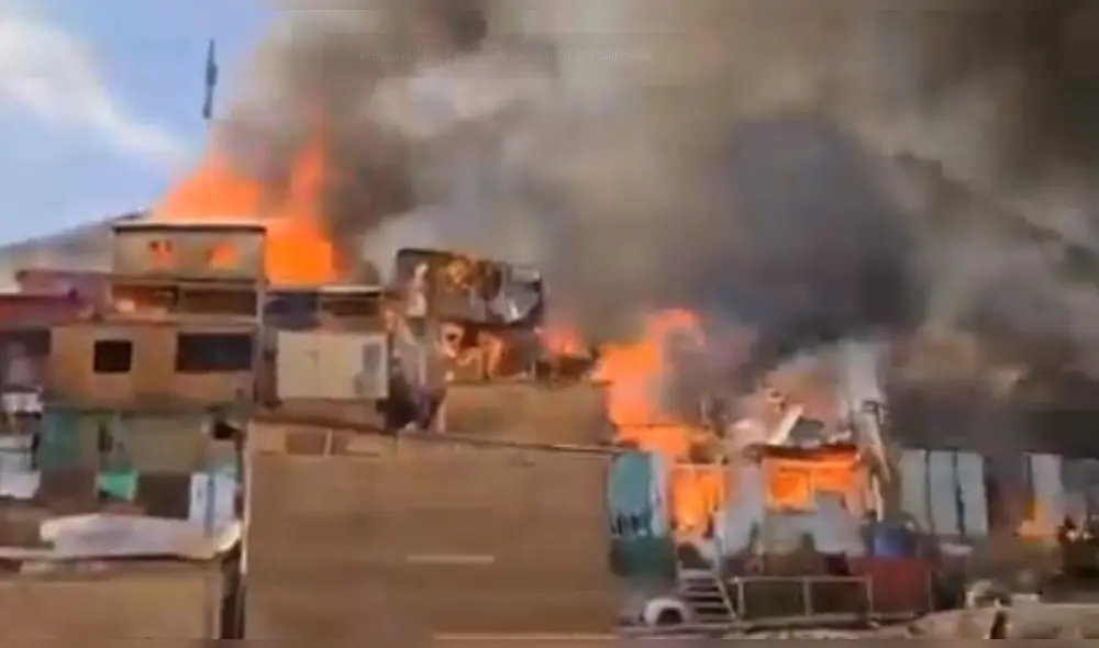 Este tipo de asentamientos existen en muchas ciudades del país austral como solución habitacional para personas que no disponen de recursos. Foto: captura de Twitter/@lnfosChile Este tipo de asentamientos existen en muchas ciudades del país austral como solución habitacional para personas que no disponen de recursos. Foto: captura de Twitter/@lnfosChile