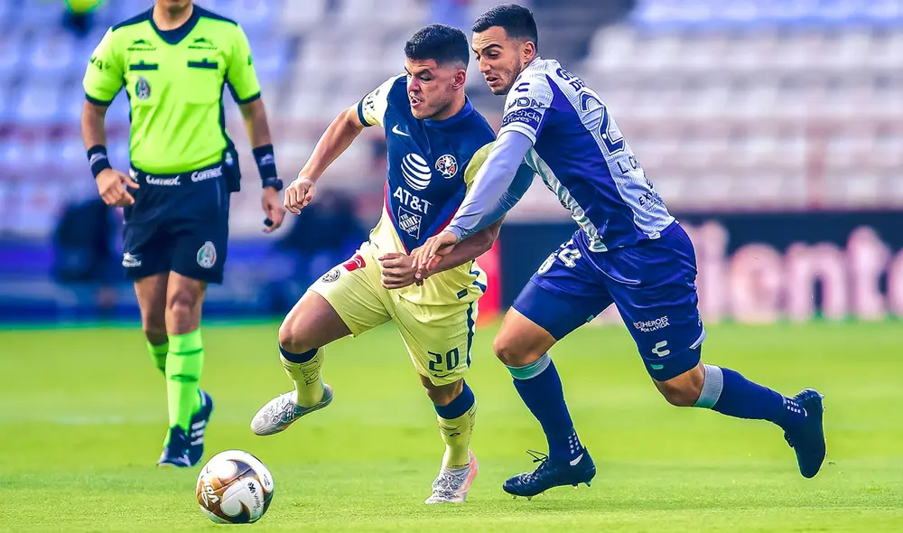 Pachuca y América juegan por la ida de los cuartos de final del Torneo Guardianes 2021 de Liga MX. Foto: Twitter / @ClubAmerica