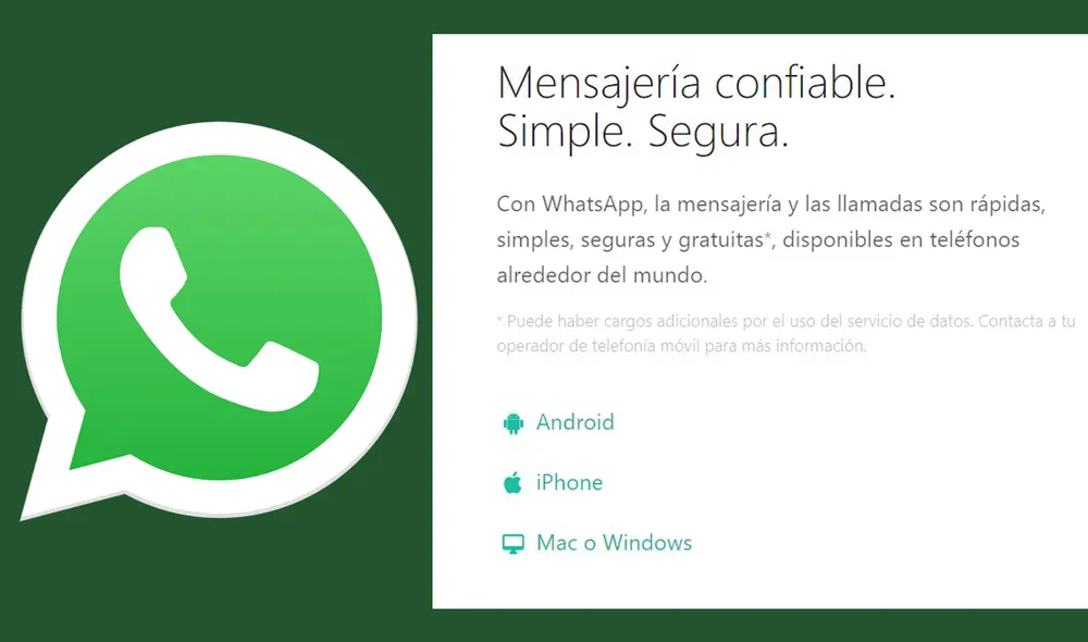 La aplicación incorporará nuevas políticas de privacidad desde este 15 de mayo. Foto: composición/difusión