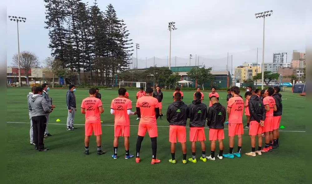 Club chiclayano ya trabaja en Lima. Foto: Prensa Pirata Club chiclayano ya trabaja en Lima. Foto: Prensa Pirata