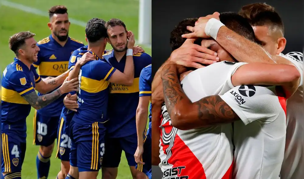 Boca Juniors y River Plate se enfrentarán este domingo 16 de mayo por la Copa de la Liga. Foto: EFE