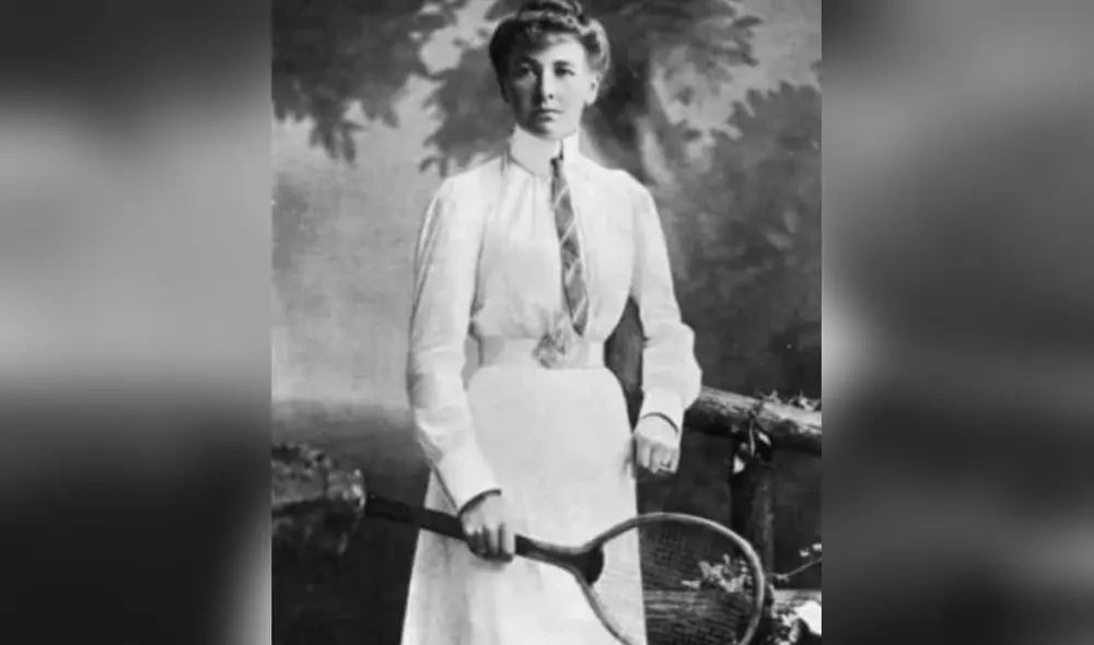 Charlotte Cooper ganó su primer título absoluto en 1893 en el Club de Ilkley. Foto: EFE Charlotte Cooper ganó su primer título absoluto en 1893 en el Club de Ilkley. Foto: EFE