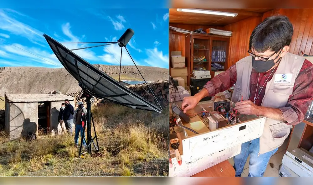 Los ingenieros a cargo detectaron diversos daños en las antenas ocasionados por sobrecargas. Foto: GRA