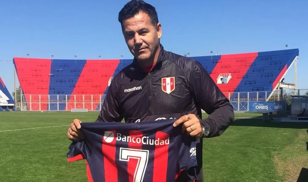 Daniel Ahmed tuvo un paso como futbolista en San Lorenzo. Foto: San Lorenzo.