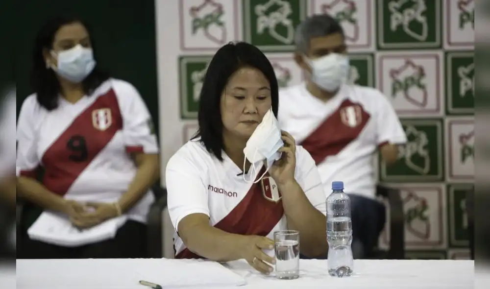 Fujimori aspira al sillón presidencial sin deslindar del gobierno dictatorial de su padre. Foto: Antonio Melgarejo