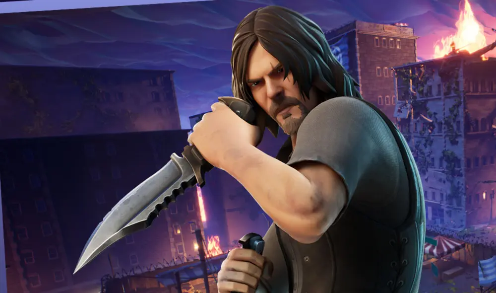 Daryl Dixon en Fortnite. Foto: Epic Games
