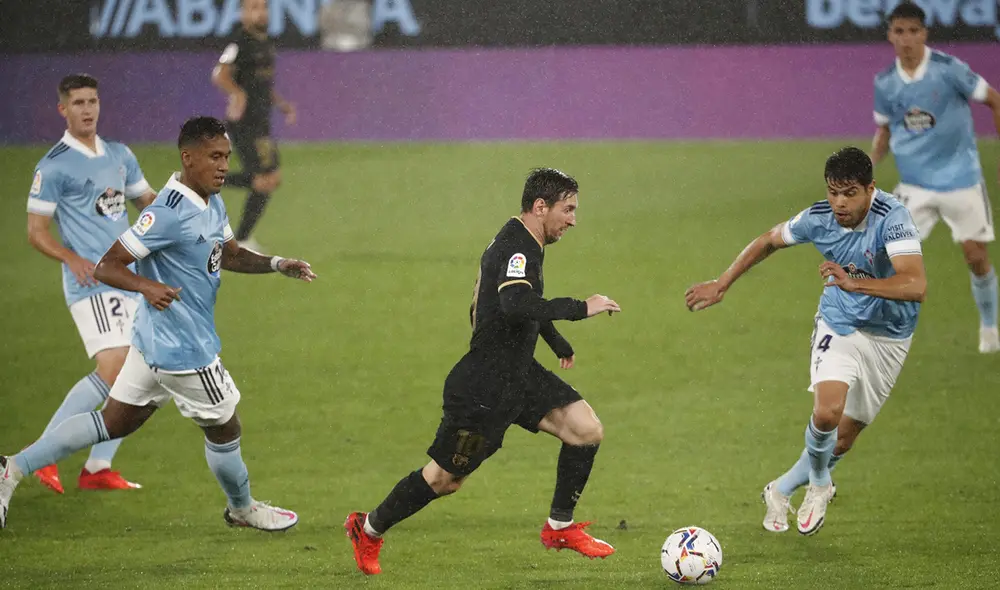 En octubre del año pasado, Barcelona goleó 3-0 al Celta. Foto: EFE