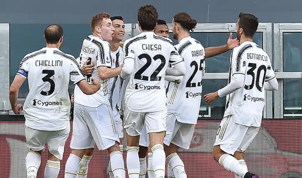 Juventus recupera posibilidades de clasificar a la próxima temporada de la Champions League. Foto: EFE Juventus recupera posibilidades de clasificar a la próxima temporada de la Champions League. Foto: EFE