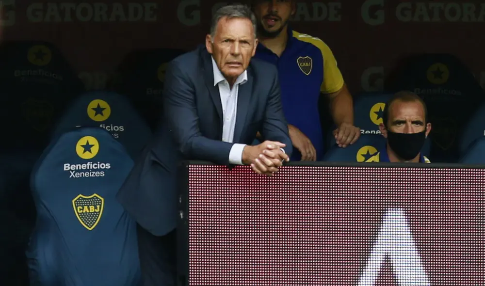 Miguel Ángel Russo buscará su primer triunfo ante River Plate. Foto: EFE.