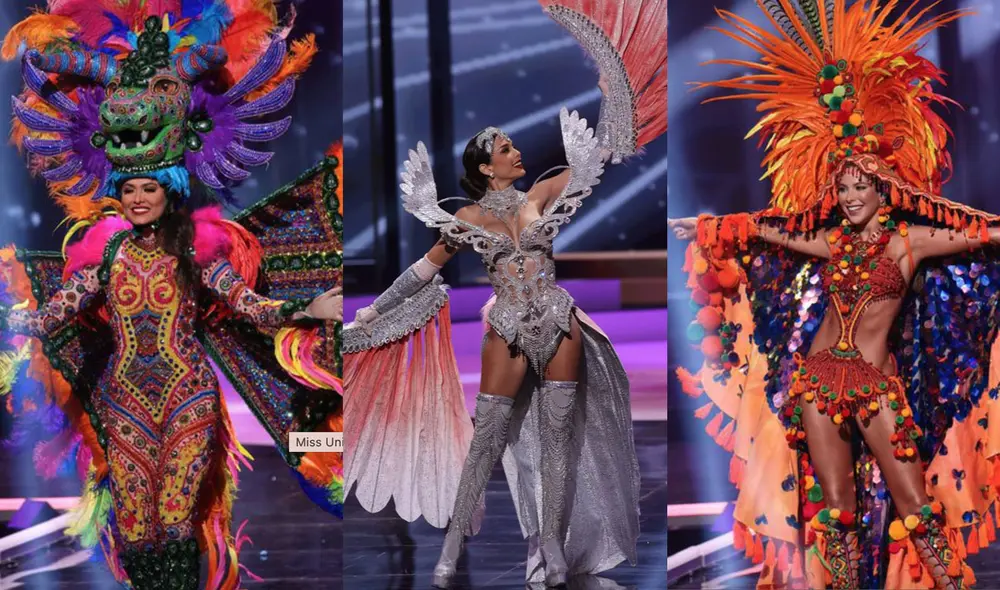 Las participantes homenajearon a sus culturas y tradiciones en la pasarela. Foto: Miss Universo 2021