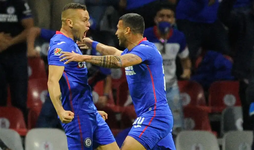 Cruz Azul superó a Toluca en los cuartos de final del Torneo Guardianes 2021 de la Liga MX. Foto: AFP