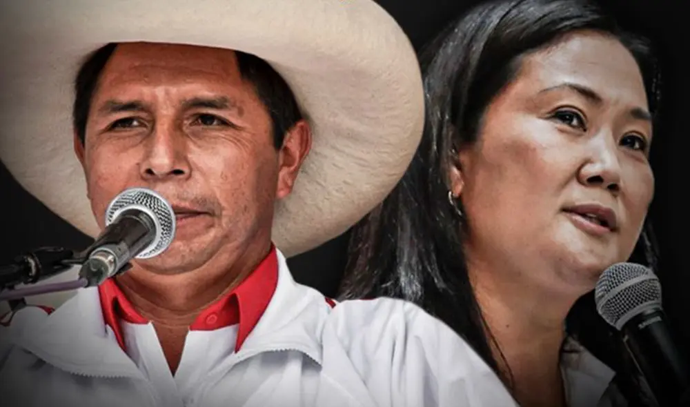 En las últimas semanas del balotaje, Pedro Castillo trabaja en un plan de gobierno alternativo y Keiko Fujimori, en desacreditar a su contendor. Foto: composición de Fabrizio Oviedo/La República