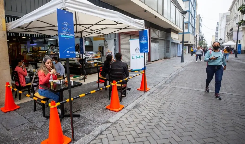 Según la comuna, esta medida busca reactivar el sector gastronómico. Foto: Municipalidad de Lima Según la comuna, esta medida busca reactivar el sector gastronómico. Foto: Municipalidad de Lima