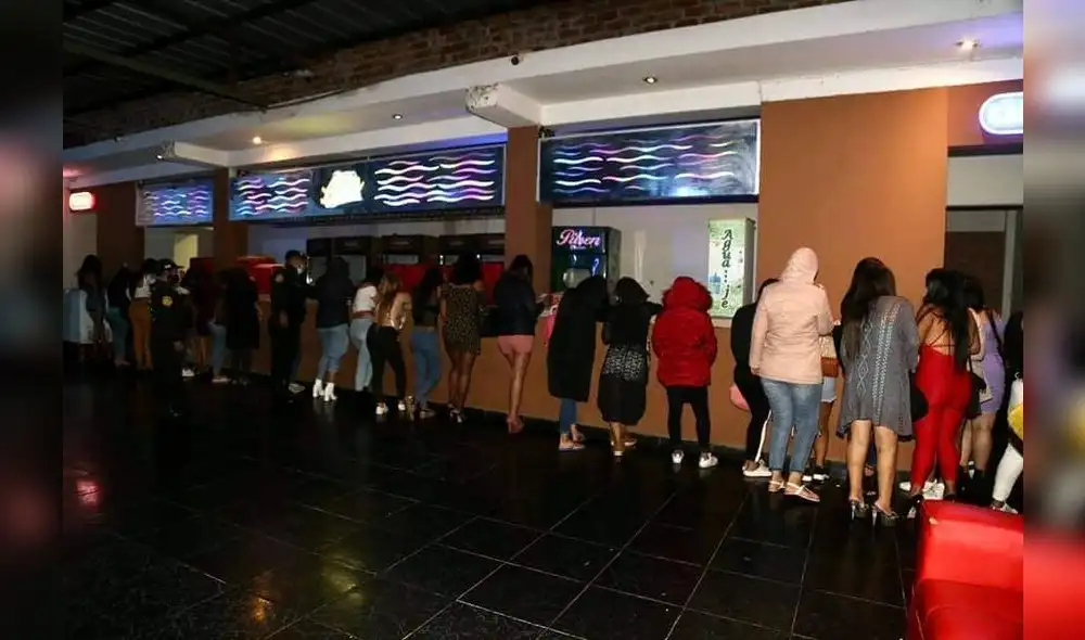 Centros de diversiones funcionaban en pleno horario de toque de queda. Foto: MPT