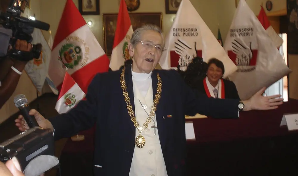 María Estrella del Carmen Valcárcel, más conocida por su nombre religioso, madre 'Covadonga', falleció esta mañana, a los 98 años. Foto: cortesía