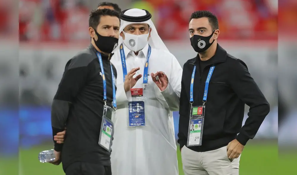 Xavi dirige al Al Saad desde mayo del 2019. Foto: AFP/Karim Jaafar Xavi dirige al Al Saad desde mayo del 2019. Foto: AFP/Karim Jaafar