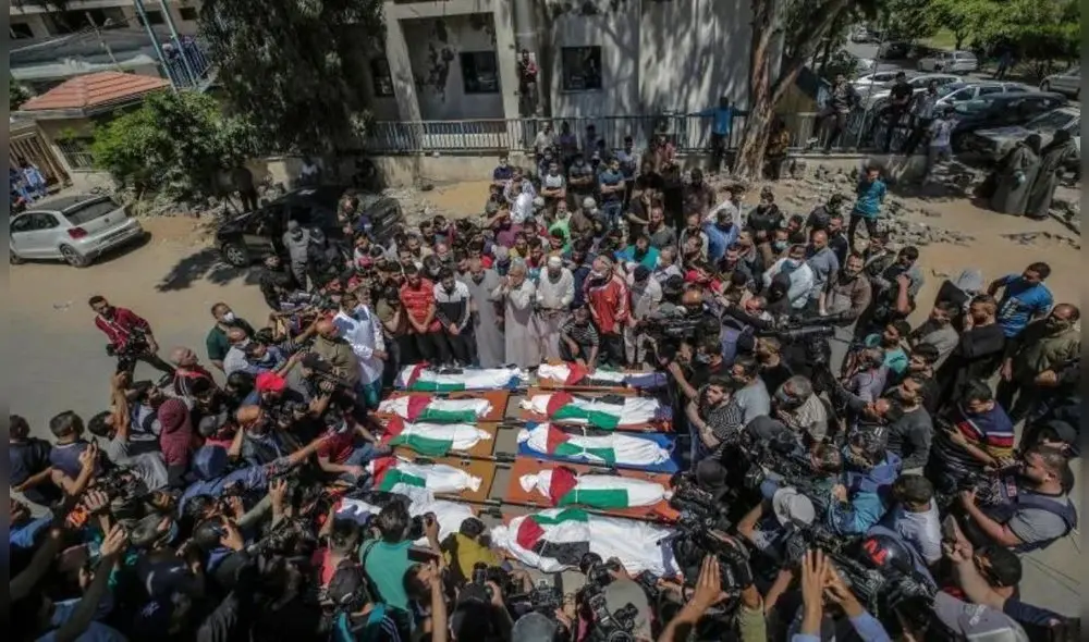 Los ataques aéreos dejan decenas de muertos diariamente en la zona de conflicto. Foto: EFE