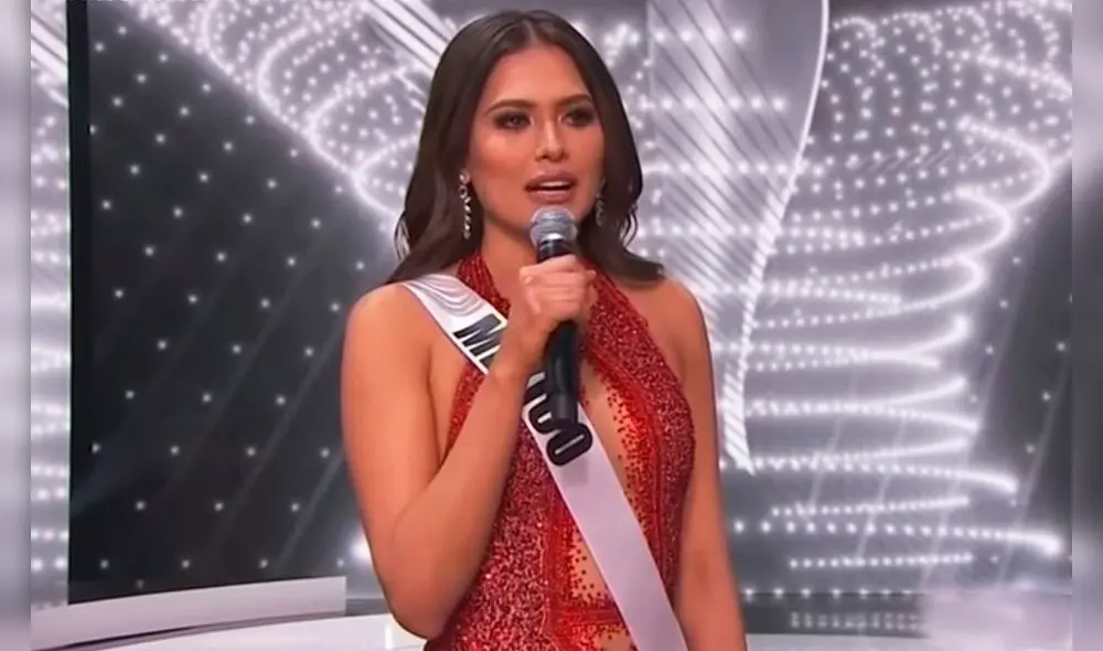 La representante mexicana demostró su lado más humano. Foto: captura YouTube